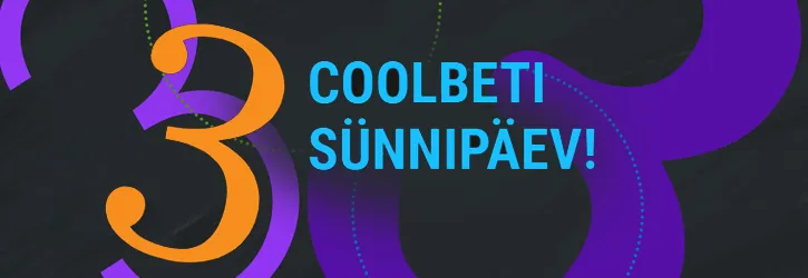 coolbet 3 years birthday