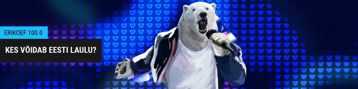 coolbet eesti laul 2026 superkoef