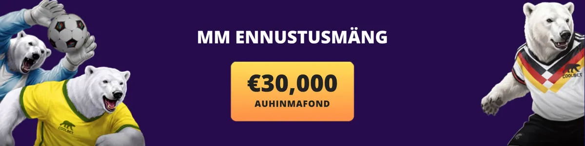 Coolbet Jalgpalli MM 2026 tasuta ennustusmäng