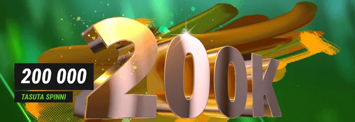 coolbet kasiino 200 000 tasuta spinni kampaania