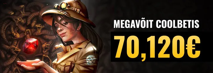 coolbet kasiino 70k eur megavoit