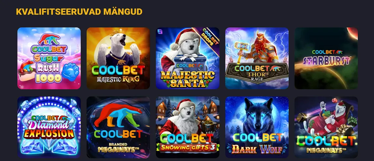 coolbet kasiino megaralli kvalifitseeruvad coolbet slotid