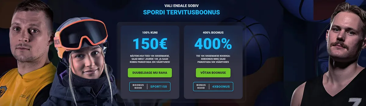 coolbet spordiennustuse tervitusboonus