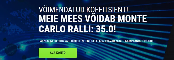 coolbet wrc monte carlo kampaania