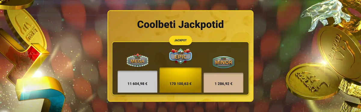 coolbeti jackpotid ja auhinnad