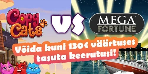 copy cats vs mega fortune