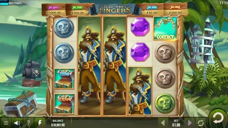 dead mans fingers slot screen