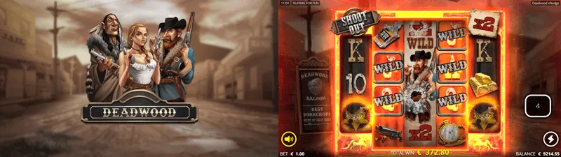 deadwood slot screen