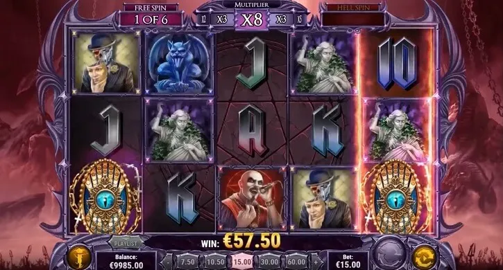 demon slot screen