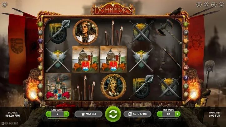 domnitors slot screen