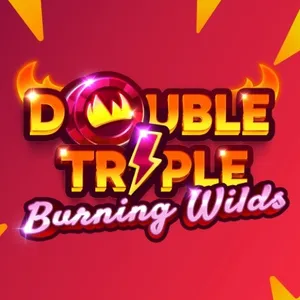 double triple burning wilds slot icon