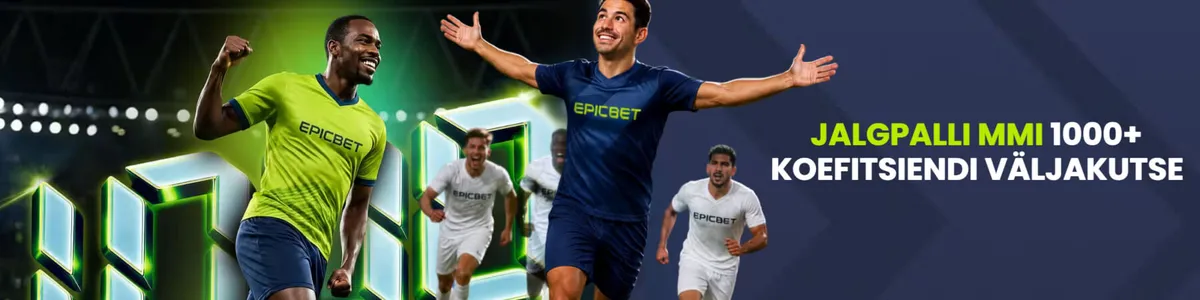 Epicbet Jalgpalli MM 2026 koefitsiendi väljakutse