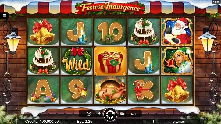 festive indulgence slot review