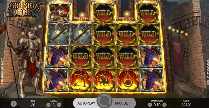 fire siege fortress slot bonus
