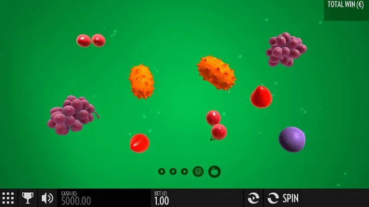 fruit warp slot screen