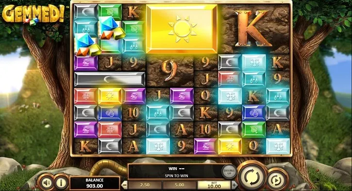 gemmed slot screen