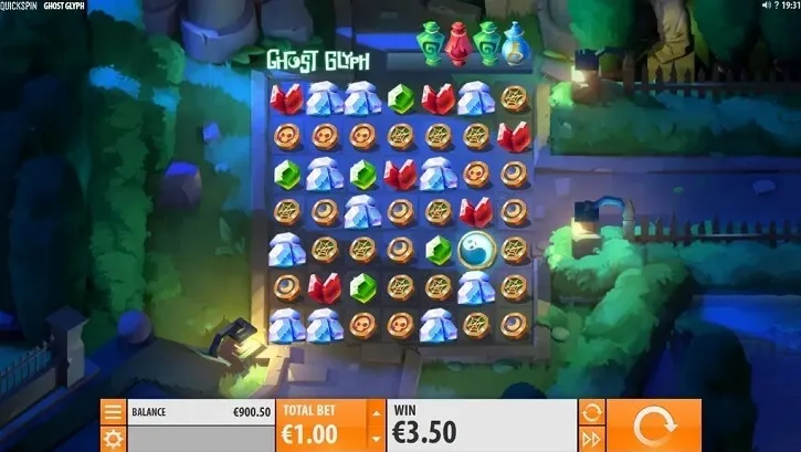 ghost glyph slot screen