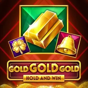 gold gold gold hold and win slot icon