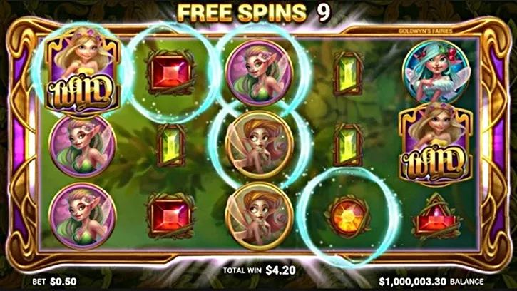 goldwyns fairies microgaming slot