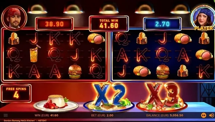 gordon ramsay hells kitchen slot screen