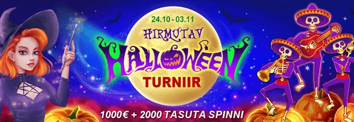 grandx halloween turniir kampaania