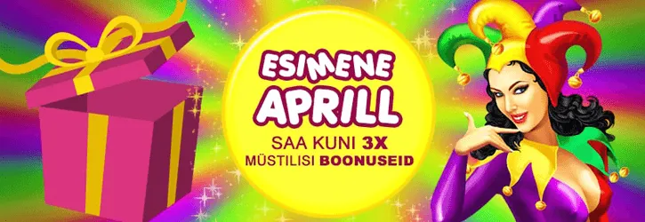 grandx kasiino esimene aprill kampaania