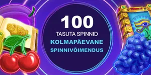 grandx kasiino kolmapaeva tasuta spinnid