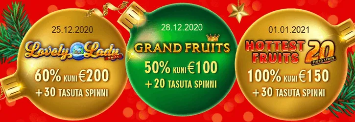 grandx kasiino xmas turniir kampaania