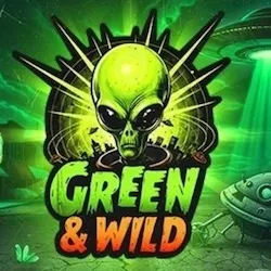 green and wild slot icon