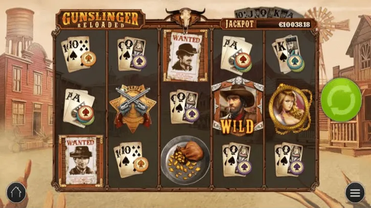 gunslinger reloaded slot screen