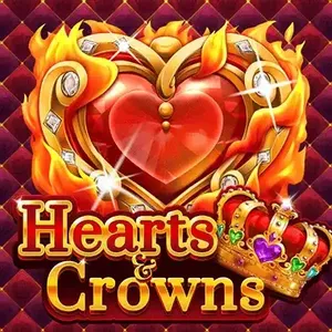 hearts crowns slot icon