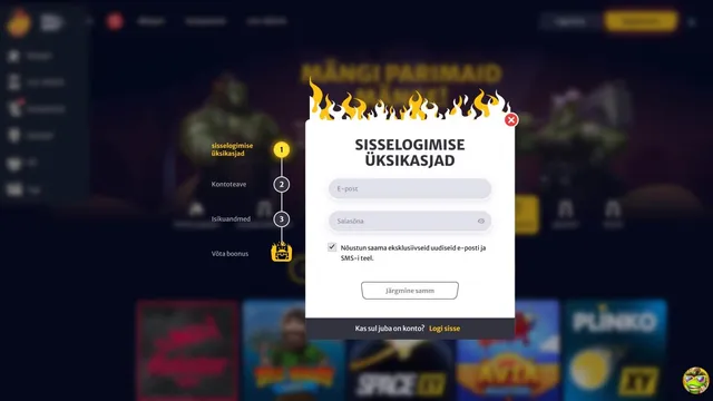 hellwinz kasiino registreerimine