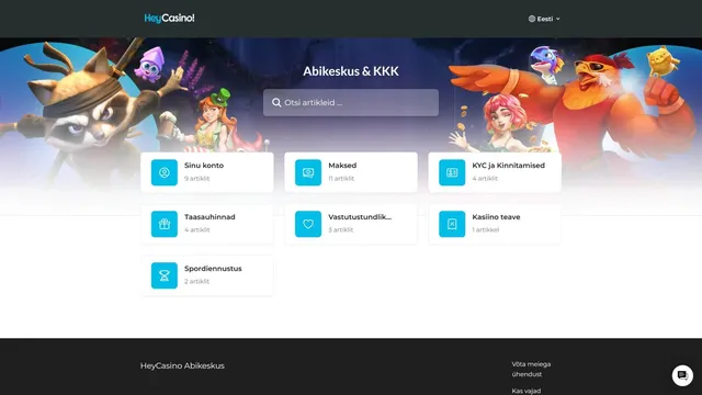 heycasino abikeskus