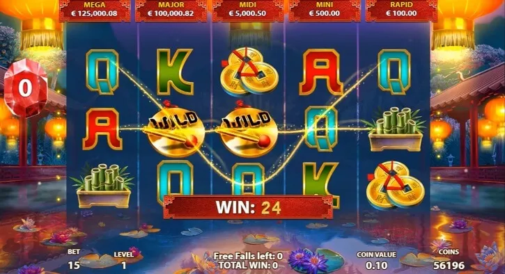 imperial riches slot screen