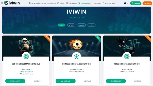 iviwin casino kampaaniad