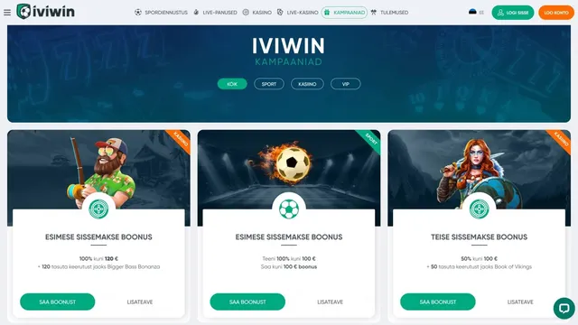 iviwin casino kampaaniad