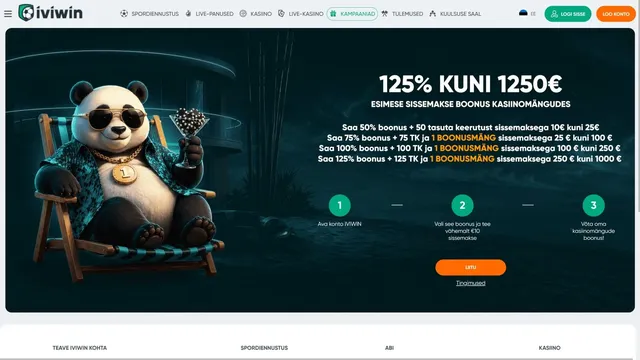 iviwin casino tervitusboonus