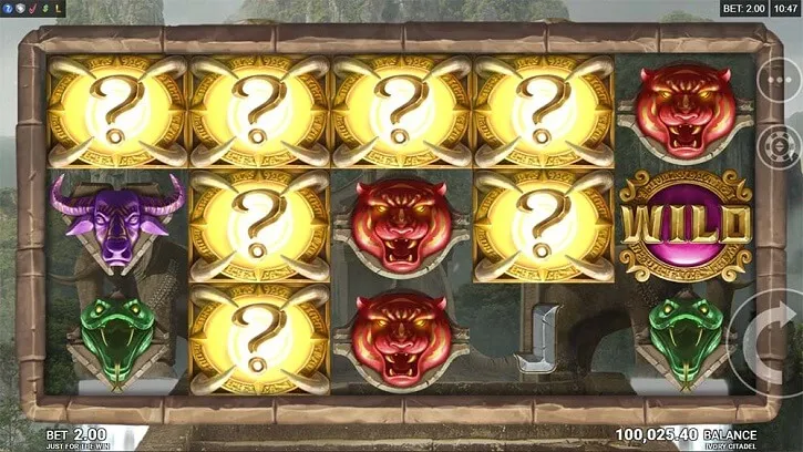 ivory citadel slot screen