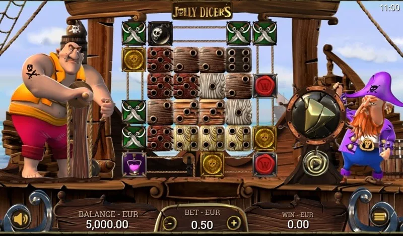 jolly dicers slot screen
