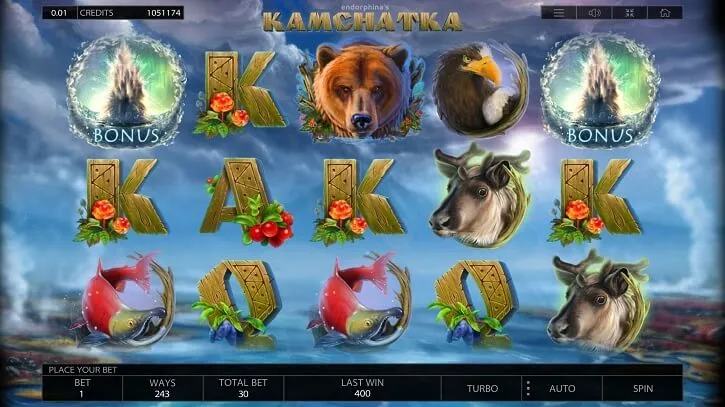 kamchatka slot screen