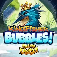 kingfisher bubbles frame frenzy slot icon
