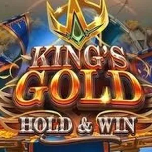kings gold hold win slot icon