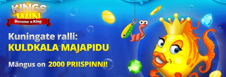 kingswin kasiino fish party kampaania