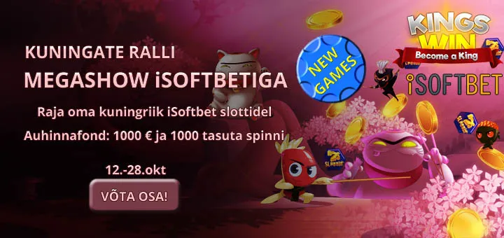 kingswin kasiino isoftbet kampaania
