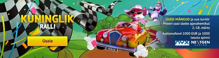 kingswin kasiino kuninglik ralli kampaania
