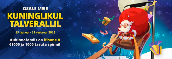 kingswin kasiino kuningliku talveralli