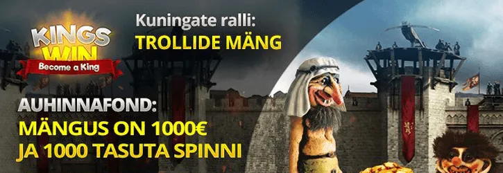 kingswin kasiino may rally kampaania