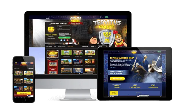 kingswin kasiino websites screen