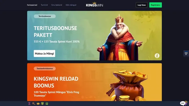 kingswin kasiino kampaaniad