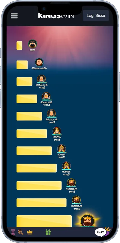 kingswin kasiino mobiilne veebileht vip programm